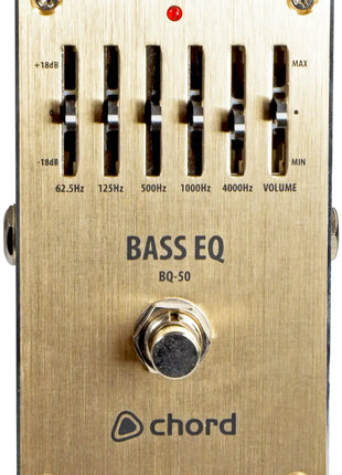 Chord BQ-50 5-band Bass EQ Pedal Chord