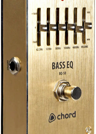 Chord BQ-50 5-band Bass EQ Pedal Chord