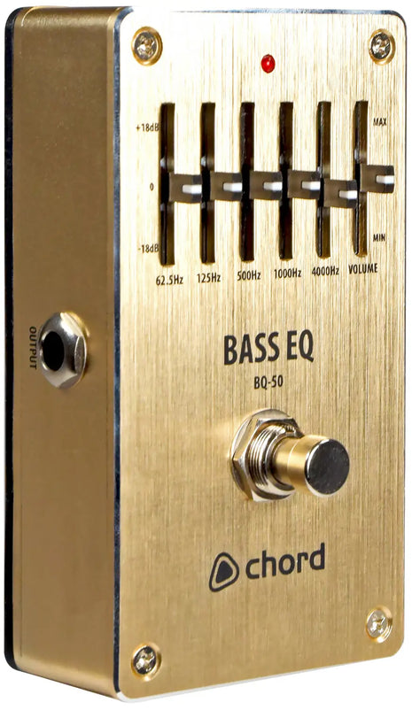 Chord BQ-50 5-band Bass EQ Pedal Chord