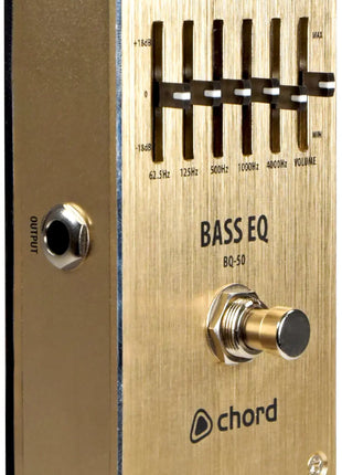 Chord BQ-50 5-band Bass EQ Pedal Chord