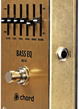 Chord BQ-50 5-band Bass EQ Pedal Chord