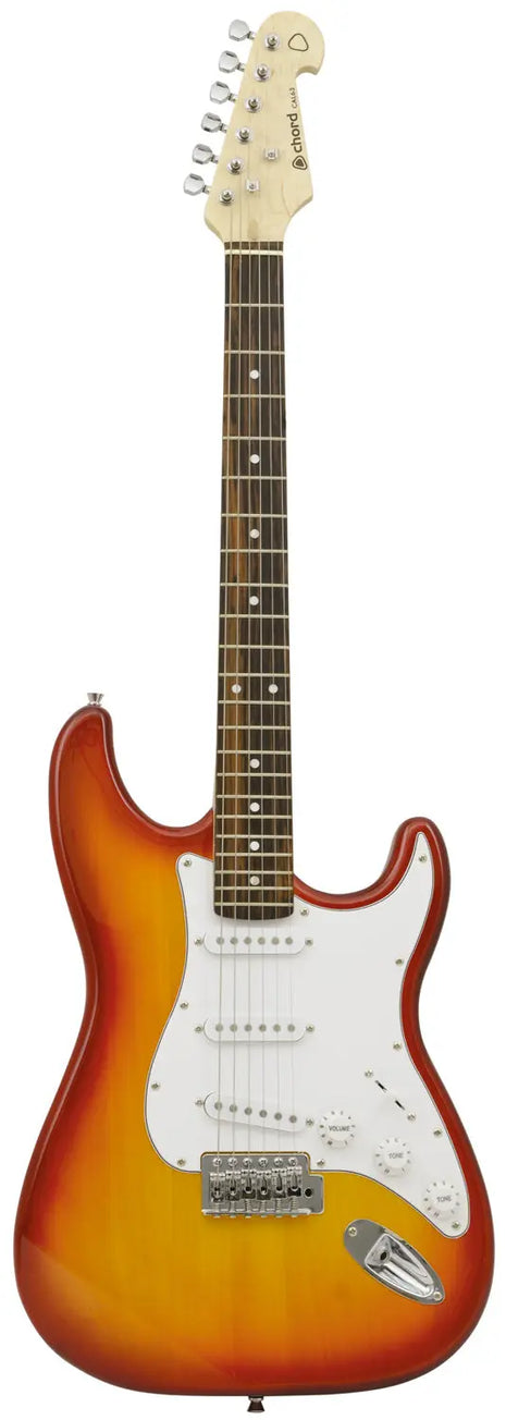 Chord CAL63 Guitar Cherryburst Chord