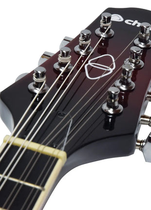 Chord CTM28-RB Traditional Mandolin Redburst Chord