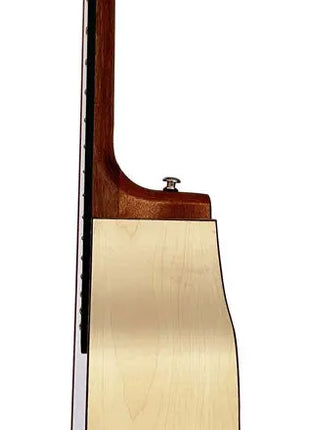 Chord Nomad Electro-Acoustic Guitar White Quilted Maple Chord