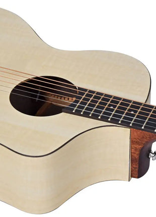 Chord Nomad Electro-Acoustic Guitar White Quilted Maple Chord