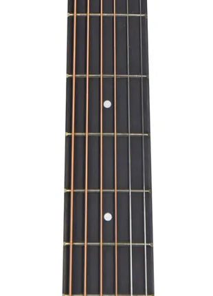 Chord Nomad Electro-Acoustic Guitar White Quilted Maple Chord