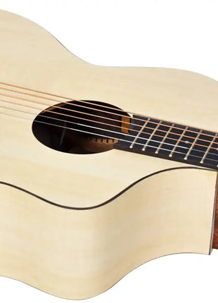 Chord Nomad Electro-Acoustic Guitar White Quilted Maple Chord