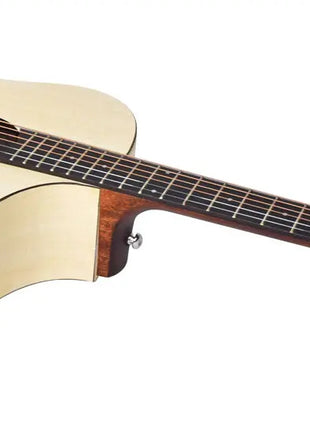 Chord Nomad Electro-Acoustic Guitar White Quilted Maple Chord