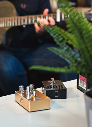 Chord Nomad Electro-Acoustic Guitar  Black Quilted Maple Chord