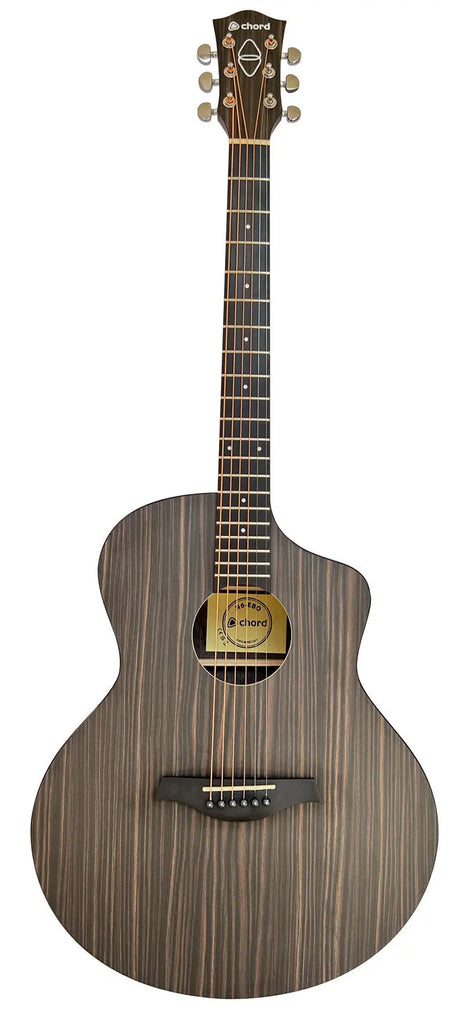 Chord Nomad Electro-Acoustic Guitar Ebony Chord