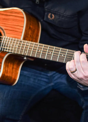 Chord Sundown Electro-Acoustic Western Guitar - Dark Zebrano Chord