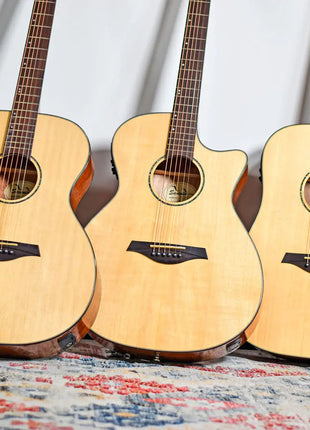 Sevinia Sevinia W41C Solid Spruce Top with Mahogany Back & Sides Sevinia