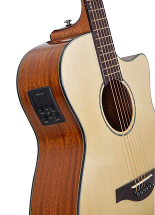 Sevinia Sevinia GA41C Solid Spruce Top with Mahogany Back & Sides Sevinia