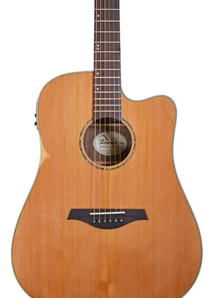 Sevinia Sevinia W41C Solid Cedar Top with Rosewood Back & Sides Sevinia