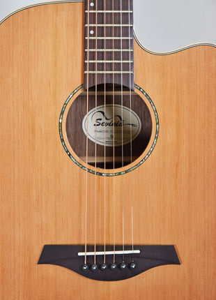 Sevinia Sevinia W41C Solid Cedar Top with Rosewood Back & Sides Sevinia