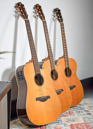 Sevinia Sevinia W41C Solid Cedar Top with Rosewood Back & Sides Sevinia