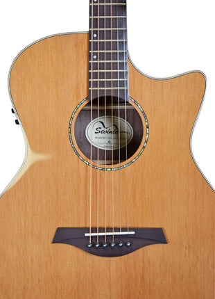 Sevinia Sevinia GA41C Solid Cedar Top with Rosewood Back & Sides Sevinia