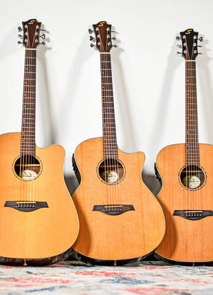 Sevinia Sevinia OM40 Solid Cedar Top with Rosewood Back & Sides Sevinia