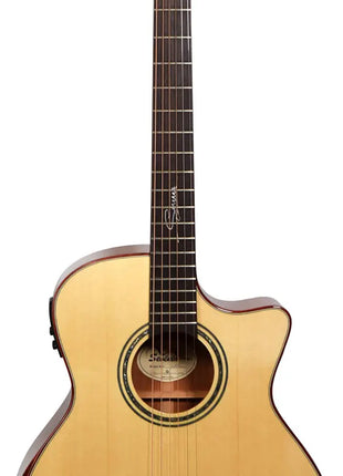 Sevinia Sevinia Solid Body Grand Auditorium Electro-Acoustic Guitar Sevinia