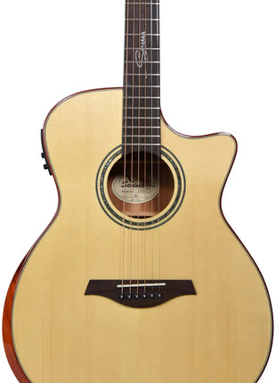 Sevinia Sevinia Solid Body Grand Auditorium Electro-Acoustic Guitar Sevinia