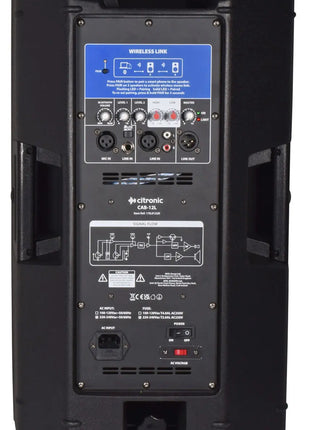 Citronic CAB-12L BT Link Speaker 300W Citronic