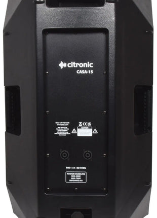 CASA Passive PA Cabinets CASA-15 Passive 15" Full Range PA Cabinet 400 Citronic