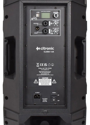 Citronic CLARA-12A Active HP Cabinet 400Wrms Citronic