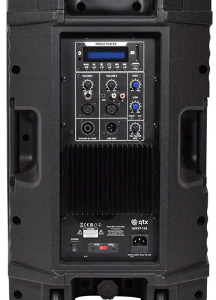QTX QUEST-12A Active PA Cabinet 720W peak QTX