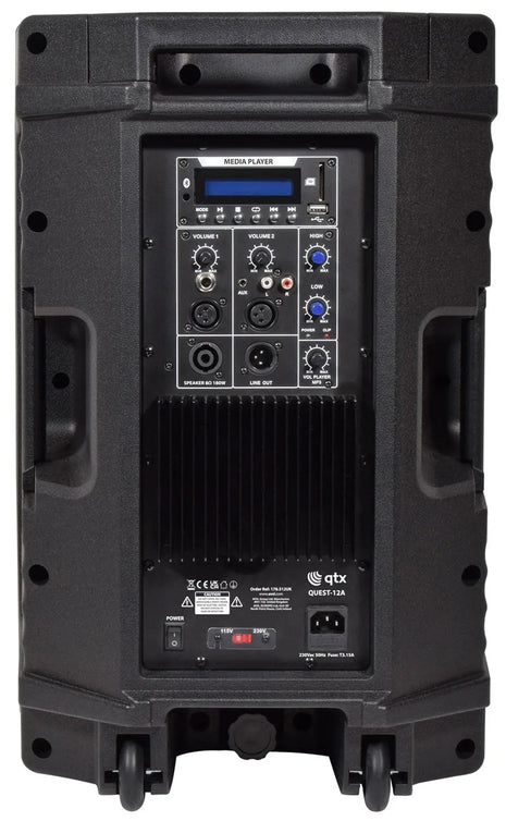 QTX QUEST-12A Active PA Cabinet 720W peak QTX