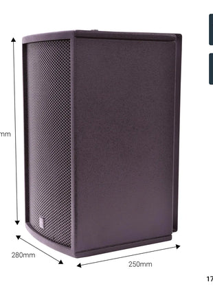 Citronic CS-810B Passive Speaker Black Citronic