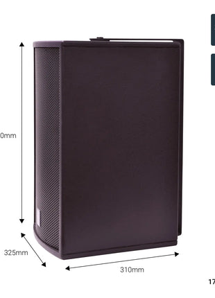 Citronic CS-1035B Passive Speaker Black Citronic