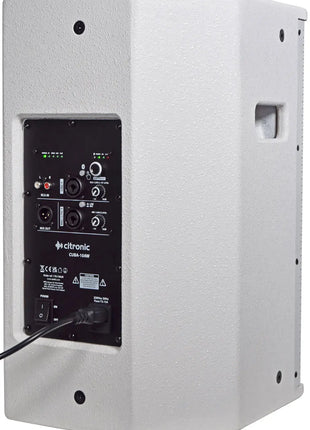 Citronic CUBA-10A Active Full-Range Cab 270W - White Citronic