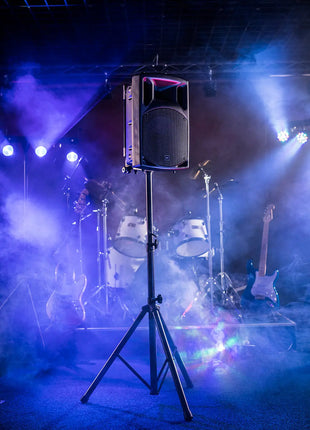 QTX QX12PA portable PA unit with USB/SD/FM player & Bluetooth QTX