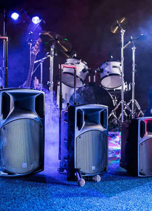 QX series portable powered PA unit with Bluetooth QX12PA portable PA u QTX