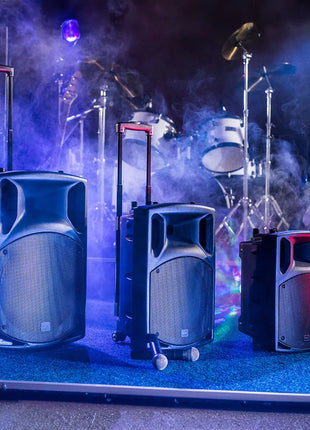 QX series portable powered PA unit with Bluetooth QX12PA portable PA u QTX