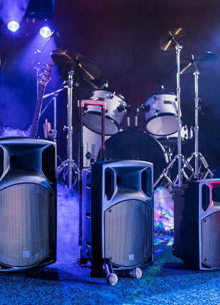 QX series portable powered PA unit with Bluetooth QX12PA portable PA u QTX