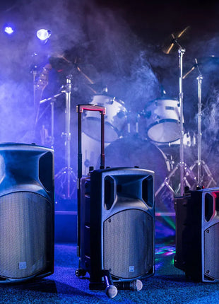 QTX QX12PA portable PA unit with USB/SD/FM player & Bluetooth QTX