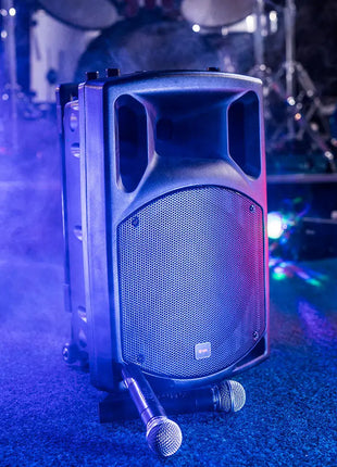 QTX QX12PA portable PA unit with USB/SD/FM player & Bluetooth QTX