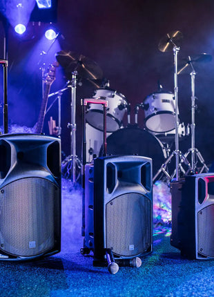 QTX QX15PA portable PA unit with USB/SD/FM player & Bluetooth QTX