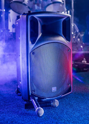 QTX QX15PA portable PA unit with USB/SD/FM player & Bluetooth QTX