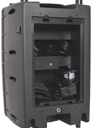 QTX PAV10 portable PA set + 2 UHF mics, CD/DVD, USB/SD & Bluetooth QTX