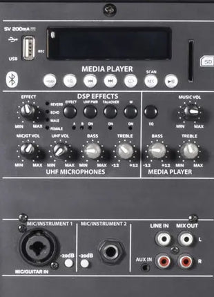 QTX QOVA-12PA Performance Portable PA Unit QTX
