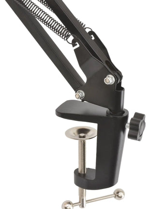 Studio Swivel Microphone Boom Arm Small studio microphone desk stand Citronic
