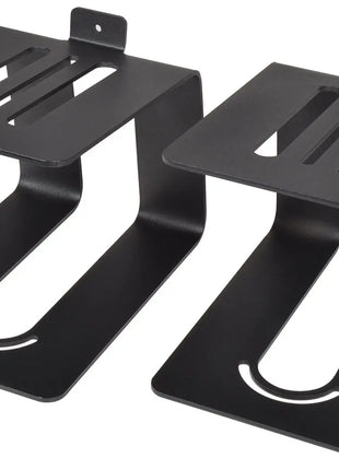 QTX Elevated Desktop Speaker Stands QTX