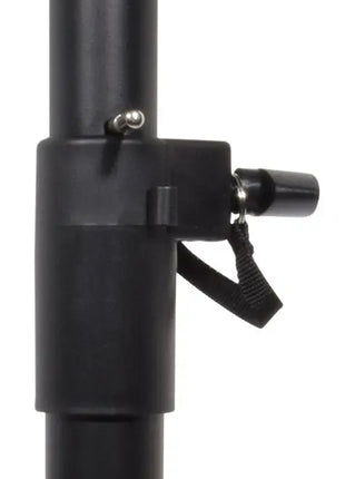 QTX Speaker Stand with Square Base - Black QTX