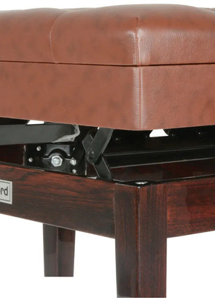 Chord Piano bench with storage - brown Chord