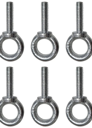 Citronic Pack of 6 x M8 Collared Eyebolts Citronic