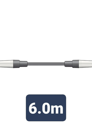 Citronic Classic Audio Lead 6.3mm Jack - 6.3mm Jack 6.0m Citronic