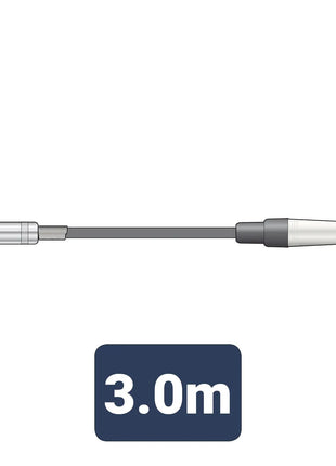 Citronic Classic Audio Lead 6.3mm Jack - 3.5mm Jack 3.0m Citronic