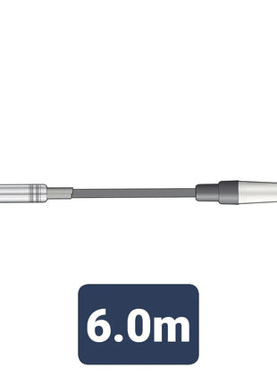 Citronic Classic Audio Lead 6.3mm Plug - 6.3mm Socket 6.0m Citronic